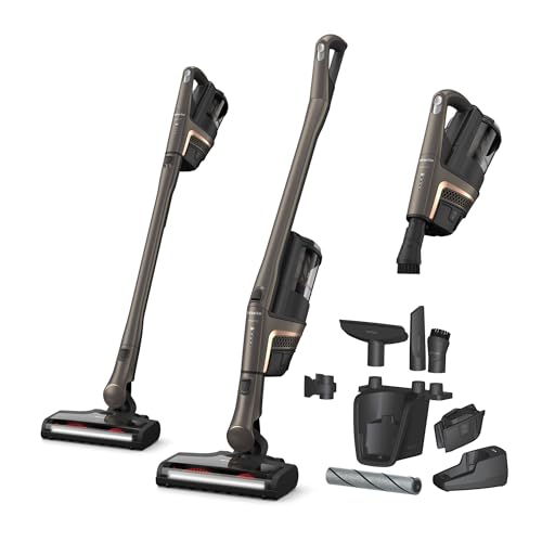Miele Triflex HX2 Pro Self-Standing Cordless Stick Vacuum Cleaner, 120 min runtime, Infinity Grey PearlFinish / Rose Gold