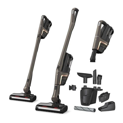 Miele Triflex HX2 Pro Self-Standing Cordless Stick Vacuum Cleaner, 120 min runtime, Infinity Grey PearlFinish / Rose Gold