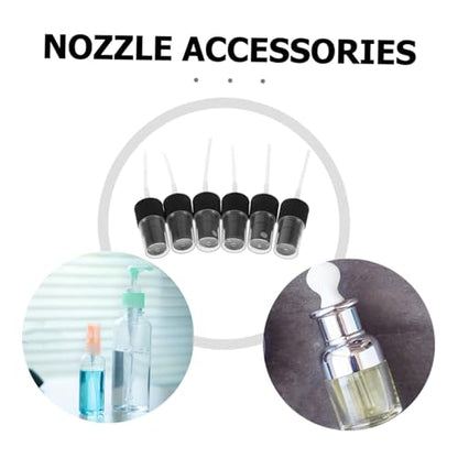50pcs Mist Sprayer Nozzle Replacement for Perfume Bottles Lightweight Leakproof Tube for Travel and Storage for Cosmetic Household Use