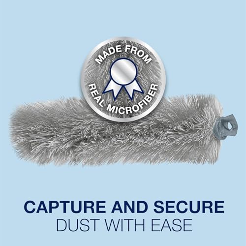 Bona Reusable Duster Refills - 2 Pack - High Performance Dusting System - Microfiber Dusters Remove Dust and Pet Hair for Whole-Home Cleaning - style: Washable Duster Refills - 2 Pack