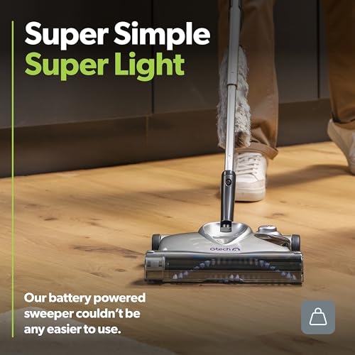 Gtech SW02 Cordless Lithium Carpet and Hardwood Floor Sweeper - Cordless Adjustable Vacuum - Up to 60 Minutes of Runtime - Rechargeable 7.2v Li-ion Battery - Lightweight (3.5 lbs.) - style: Advanced Sweeper SW02