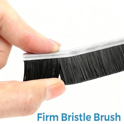 Hard Bristle Crevice Cleaning Brush Set, Slim Gap Brush for Bathroom Seams, Window Slots and Small Areas, Household Cleaning Essentials, 3 Pack