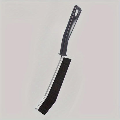 Rubber Gap Cleaning Brush for Tight Spaces - Ergonomic Handle, Flexible Bristles for Kitchen, Bathroom Tiles, Window Seams - Hard to Reach Cleaner Tool