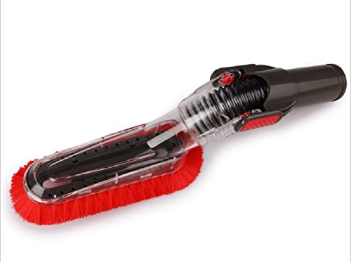 Flexible Soft Vacuum Accessories and Attachments Dusting Brush 35mm-32mm Adapter Perfect for Cleaning Furniture & Ceiling Vacuum Cleaner Attachments for 1-1/4'' or 1-3/8'' Standard Hose - size: 35-32mm Adapter & Soft Dusting Brush