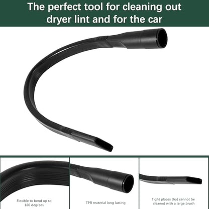 25 inch Vacuum Crevice Tool Attachment for Vacuum Cleaner Hoses 1-1/4"(32mm) or 1-3/8"(35mm)