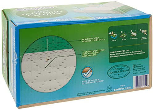 Swiffer Sweeper Wet Mopping Cloths Refills Open Window Fresh 32 Count Pack of 2 - size: 64 Count (Pack of 1)