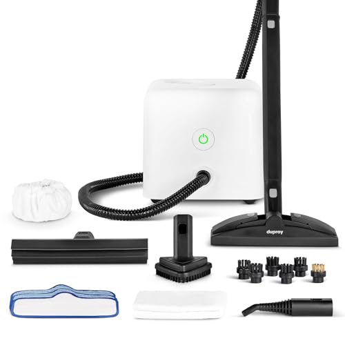 Dupray Neat Steam Cleaner with 17-Piece Kit - Powerful, Chemical-Free Cleaning for Floors, Cars, Tiles, Upholstery, Kitchen, Bathroom Grout, Carpets & More - Kills up to 99.9% of Bacteria & Viruses * - size: 17-piece (Neat Steam Cleaner)