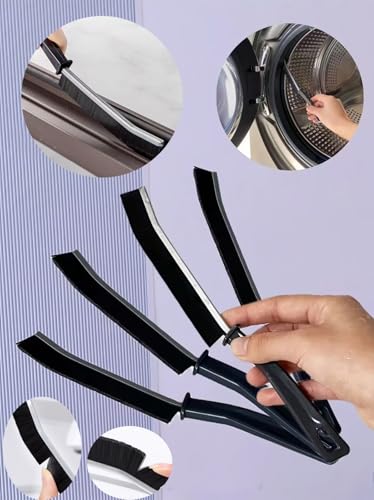 5 PCS Crevice Cleaning Brush,Hard Bristle Crevice Cleaning Brush,Crevice Cleaning Tool is Effective to Clean the Small Gap of Kitchen, tolilet and Windows. (5pcs) - style: 5pcs