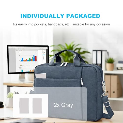 2 Pack Microfiber Liner Cleaning Cloth Screen Keyboard Imprint Protection for MacBook Neo/Pro/AIR 13" 14" (2018-2026), Compatible MacBook Neo 13/MacBook Air 13 M4 M3 M2 M1/MacBook Pro 14 (M5- M1) - color: Grey（2 Pack）, size: 11.4" x 7.7"