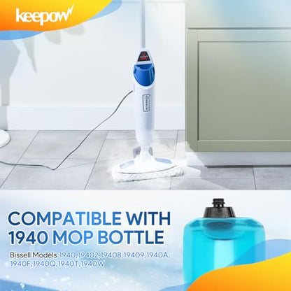 KEEPOW Steam Mop Replacement Parts 1940 Water Tank Caps and Insert Assembly for Bissell Powerfresh 19404 19402 19408 19409 1940A 1940F 1940Q 1940T 1940W B0006 Models 203-8413 2+1 Pack - color: 2+1 Cap