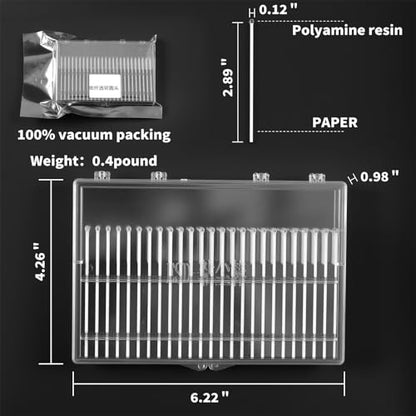 Reusable ESD Safe Gel Swabs with Paper Handle (2.5mm) - Anti-Static Sticky Tool for Camera Sensors, Semiconductors - No Residue, No Scratches, Multi-Use Cleaning - size: Electrostatic adsorption-100PCS