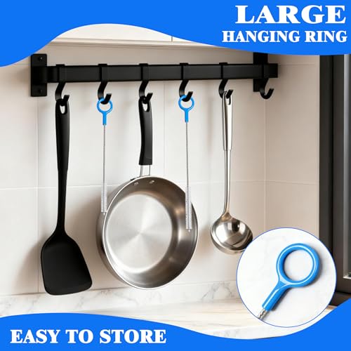 Heavy-Duty Straw Cleaner Brush Set - 6 Pack Reusable Long Handle Cleaner Brushes,Straw Brush for Deep Cleaning Baby Bottles,Metal/Glass/Silicone Straws, Tumblers & Stanley Cups.