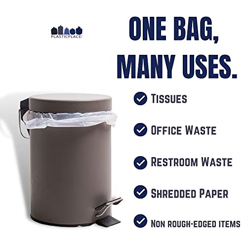 Plasticplace 12-16 Gallon Recycling Trash Bags,200 Count (Pack of 1) - size: 200 Count (Pack of 1)