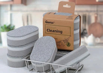 Scrubbing sponges Without Scratches-Esponjas de fregado sin arañazos - color: Gray--gris