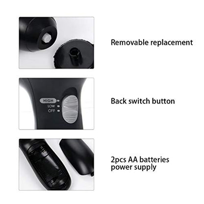 Electric Shoe Shine Kit, Handheld Electric Shoe Cleaning Brush, Replaceable Brush Head Dust Cleaner Portable Wireless Leather Cleaner Care Kit for Leather Shoes