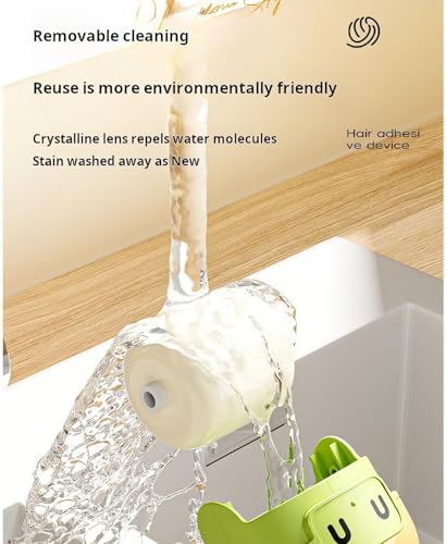 Lint Roller for Pet Hair Reusable,Washable and Portable Home Travel Lint Roller,Suitable for Clothing, Furniture, Cars,White