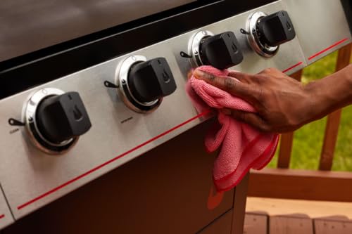 Rubbermaid Microfiber Heavy-Duty Cloth Towels 16 Pack 16"x16" Non-Scratch Dense-Fiber Reusable/Washable for Cleaning/Wiping/Polishing for Home/Kitchen/Car - size: 16-Pack
