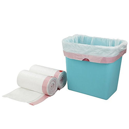 1.2 Gallon Drawstring Trash Bags, 2 Rolls/120 Counts - style: 1.2 gallon with drawstring