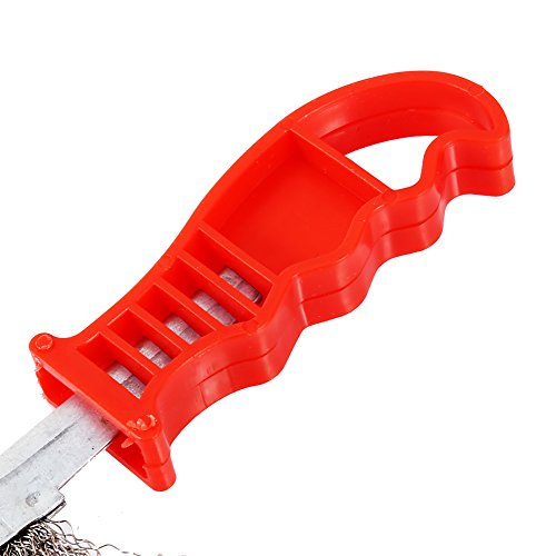 Crevice Cleaning Brush, 250mm/9.84 inches House Cleaning Supplies Gap Cleaning Tools Home Essentials Hard Bristle Crevice Cleaner Brush for Household Use