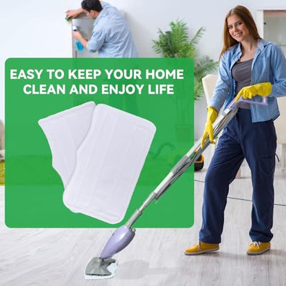 Steam Mop Pads for Shark Steam & Spray Mop S3101 S3251 SK460 SK410 S3101n2 S3250 SK435CO SK140 SK14,Washable Microfiber Cleaning Steamer Replacement Pads,White,12Pack - color: S3101 Pads - 12pack