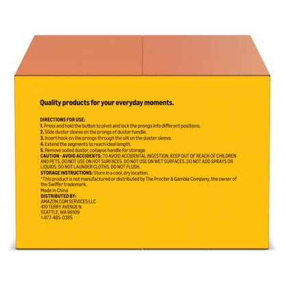 Amazon Basics 360° Heavy Duty Duster Refills, Picks up and Traps 2X More Allergens, 11 Count, Pack of 1 - style: Duster Refill