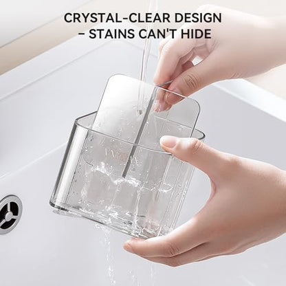 Toothbrush Holders for Bathrooms, 3 Slots Detachable Electric Toothbrush Holder Wall Mounted with Divider, Removable Tooth Brush and Toothpaste Holder Organizer for Bathroom/Kitchen/Office - color: Grey