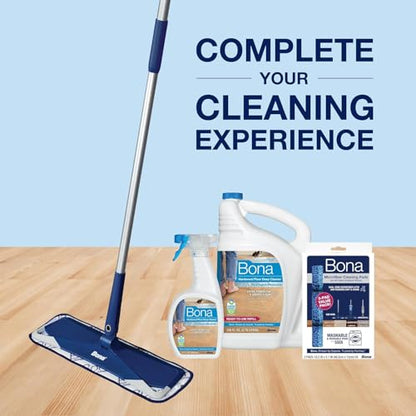 Bona PowerPlus Hardwood Floor Deep Cleaner Spray - 32 fl oz - Refillable - Oxygenated Formula and Residue-Free Floor Cleaning Solution - for Wood Floors - size: 32 Fl Oz (Pack of 1)