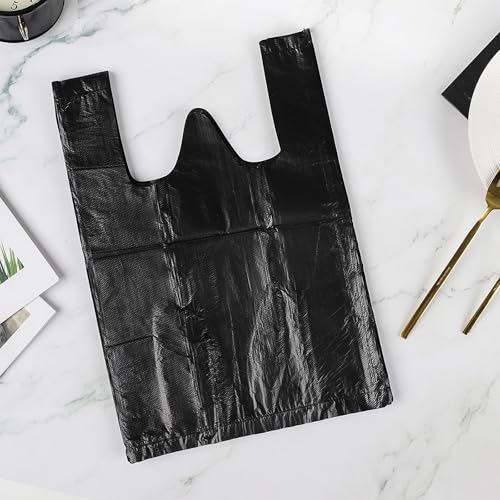 0.5 Gal Trash Bags,Mini Strong Garbage Bags for Mini Desktop Trash Can,300 Counts,with Handle,Black
