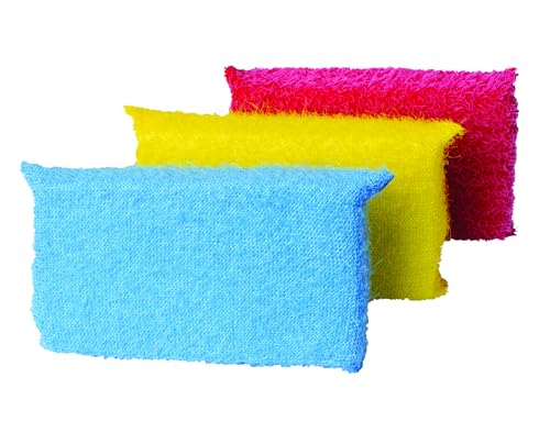 Casabella, Sponge Scrubby, 3 Count - size: Pack of 3