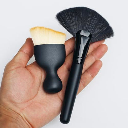 3 Pack Exquisite Microfiber Duster Brush, Car Interior Cleaning Tool, Small Barber Duster Tool, Hair Cutting Brush, Small Dust Cleaning Tools