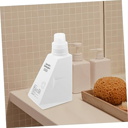 Refillable Laundry Bottle Softener Dispenser with Sealed Design for Liquid Soap Shampoo and Shower Gel Compact and Portable Storage