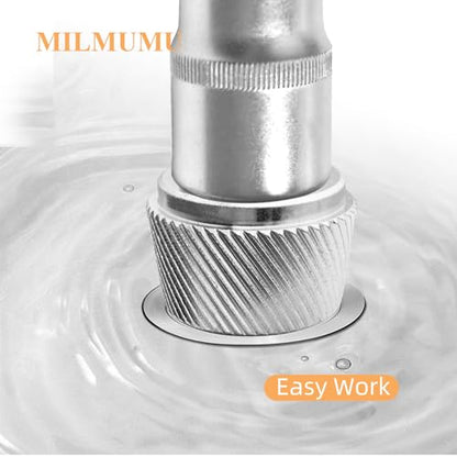 1.5" Tub Drain Extractor Removes Old Broken Stubborn and Rusted Drains with Ease Strong Grab Plumbing（ M05255 1.5" ） - 1PACK - color: Silver