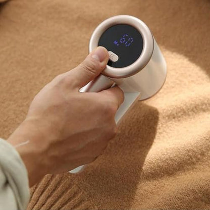 MX-200 lint Remover with Low Noise, Easy Charging, Convenient Grip, and Large lint Capacity Diamond 6-Blade Design