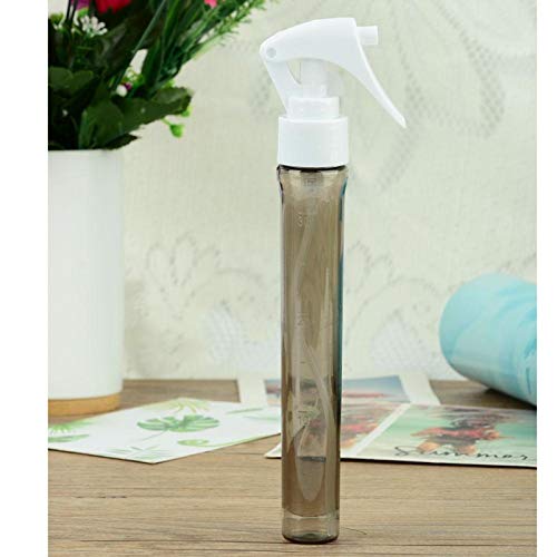 Dioche Mini Spray Bottle - Hairdressing Water Sprayer Tube Shaped Small Water Spray Bottle Refillable Mist Spray Barber Empty Hair Styling Spray Bottle for Haircutting Watering Plants(Brown)