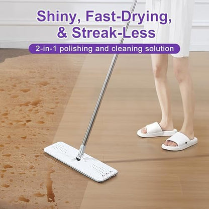 JOYMOOP Floor Cleaner for Mopping, 60 PCS Mopping Solution, Hardwood Floor Cleaner, Works Perfectly with Mop Bucket - size: 4 Count (Pack of 60)