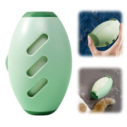 Reusable Silicone Lint Roller, 2025 Upgraded Washable Sticky Roller Powerful Adhesion for Pet Hair and Dust Removal, Portable Home Travel Lint Roller for Clothes Bed Sofa (1, Green) - color: Green