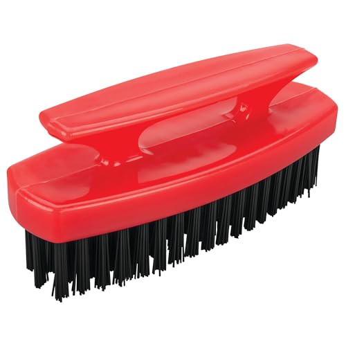 Performance Tool 20222 Heavy Duty Nylon Bristle Brush with Easy Grip Handle for Tough Cleaning Jobs