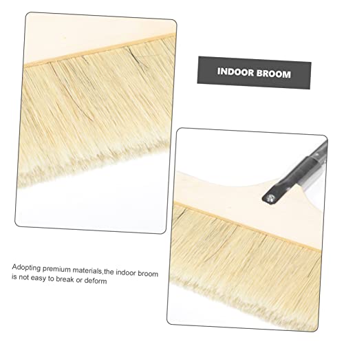 Indoor Brooms for Sweeping Soft Bristle Broom Long Handle Floor Cleaner Tool