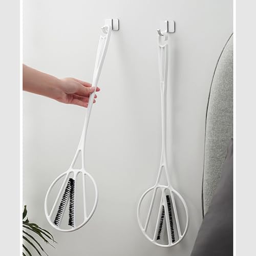 Manual Carpet Rug Beater, Carpet Beater Dust Removal Tool, Long Handle Duster Manual Rug Comforter Beaters Furniture Dust Remover Detail Duster Cleaner