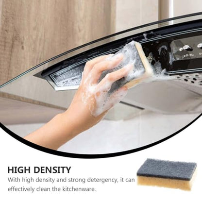 DOITOOL 12pcs Dual-Sided Kitchen Cleaning Sponges Set Non-Scratch Dish Washing Scrubber for Household Multi-Purpose Use
