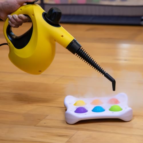 Wagner 2460111 505e Handheld Steam Cleaner, Multi-purpose Steamer, 11 Attachments, Chemical-Free Cleaning, Pet and Kid Safe