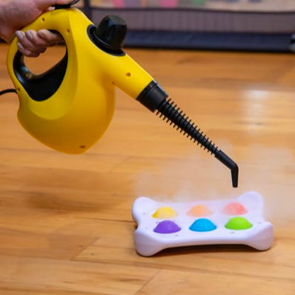 Wagner 2460111 505e Handheld Steam Cleaner, Multi-purpose Steamer, 11 Attachments, Chemical-Free Cleaning, Pet and Kid Safe