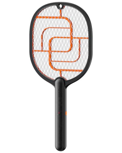 GAIATOP Electric Fly Swatter, 3800V Battery Powered Handheld Fly Zapper, 3-Layer Protection Grid Bug Zapper Racket for Home Bedroom Kitchen Office Backyard Patio Indoor Outdoor - size: 1Pack