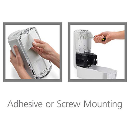 GOJO LTX-12 Touch-Free Foam Soap Dispenser, Gray/White, for 1200 mL GOJO LTX-12 Soap Refills (Pack of 1) - 1984-04 - color: Gray/White