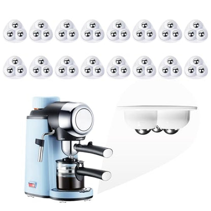 Self Adhesive Appliance Sliders 16 Pack Kitchen & Furniture Rollers | Move Small Appliances Easily 360° Glide No Tools Peel Stick 12lbs Per Wheel - color: White, size: 16pcs