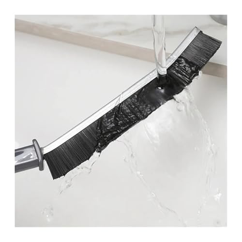 Cleaner Brushes for Shower Floor Line, Hard Wearing Grout Gap Cleaning Brush Kitchen Toilet Tile Joints Dead Angle Hard Bristle(Black- 1PC) - color: Black- 1pc