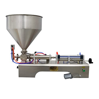 INTBUYING Automatic Paste Liquid Filling Machine for Shampoo Oil Water Perfume 30-300ml One Nozzle