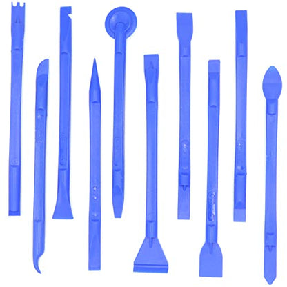 Antistatic Spudger Plastic Opening Pry Tool Set,Electronics Opening Pry Tool Repair Kit,Prying and Opening Tool for Laptop Tablet iPhone ipad Cell Phone LCD Screen - color: 12PCS
