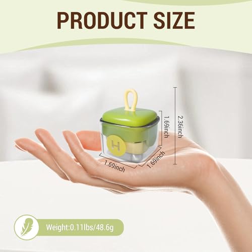 Mini Lint Roller,Washable Sticky Roller Reusable Lint Remover Portable Pet Hair Remover for Clothes,Travel Household (Green+Beige) - color: Green+beige