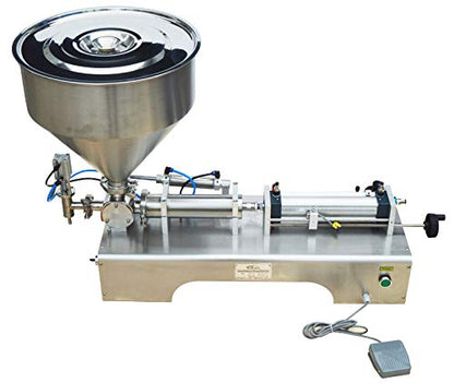 INTBUYING Automatic Paste Liquid Filling Machine for Shampoo Oil Water Perfume 10-100ml One Nozzle